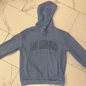 Los Angeles California Blue Hoodie
